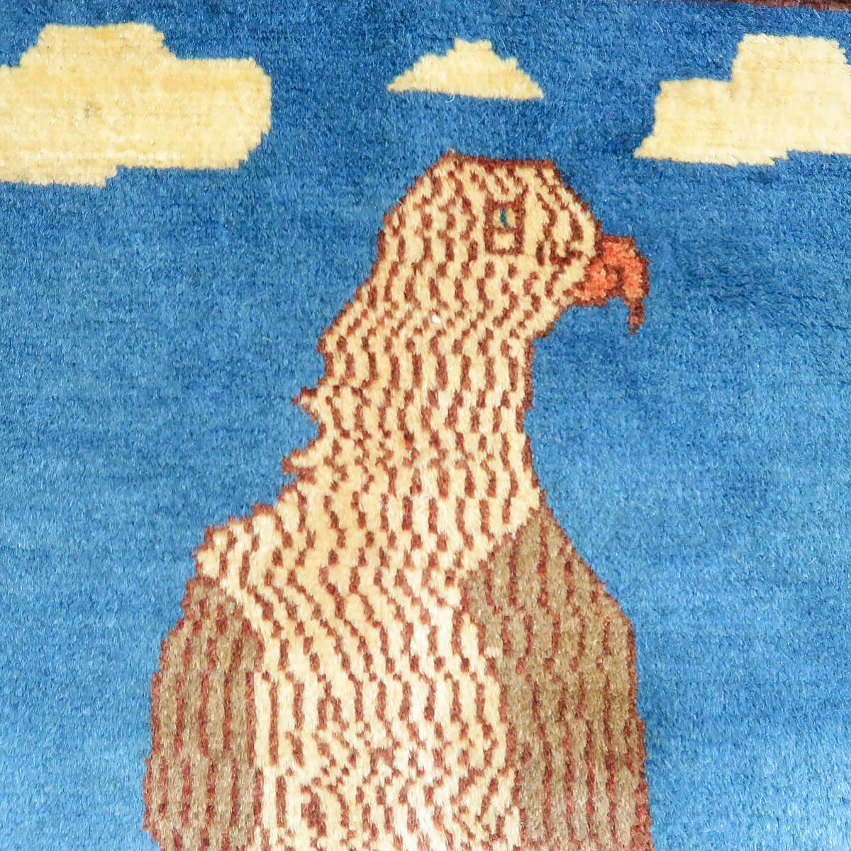 ギャッベ/オールド カシュガイ 172×112cm(AL-4123)