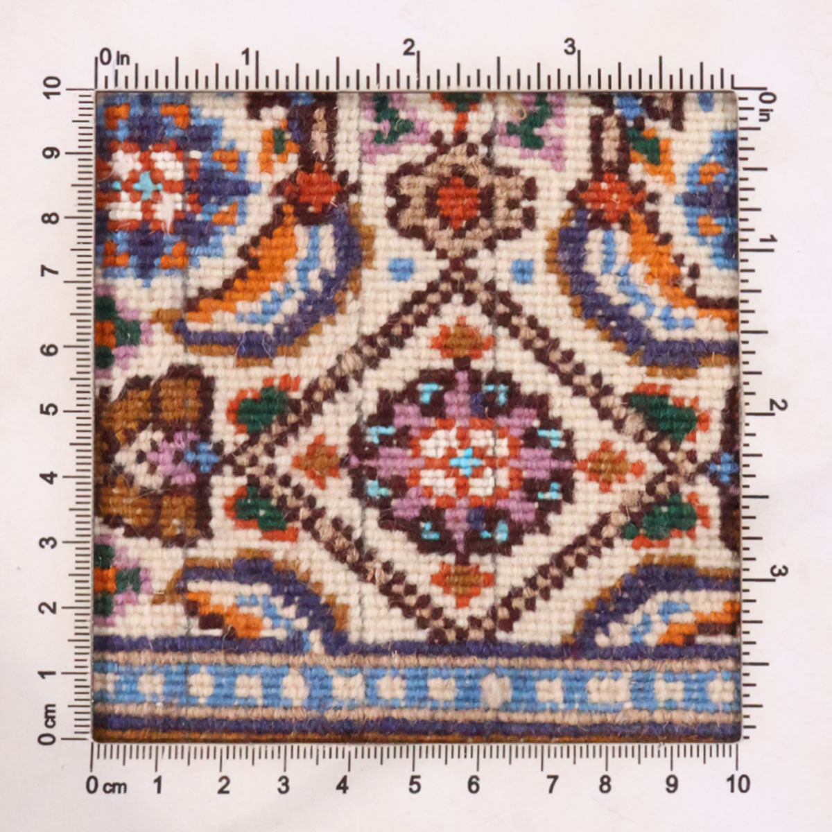 ペルシャ絨毯(イラン産)ムード・ビールジャンド 96×47cm(FS-70041)