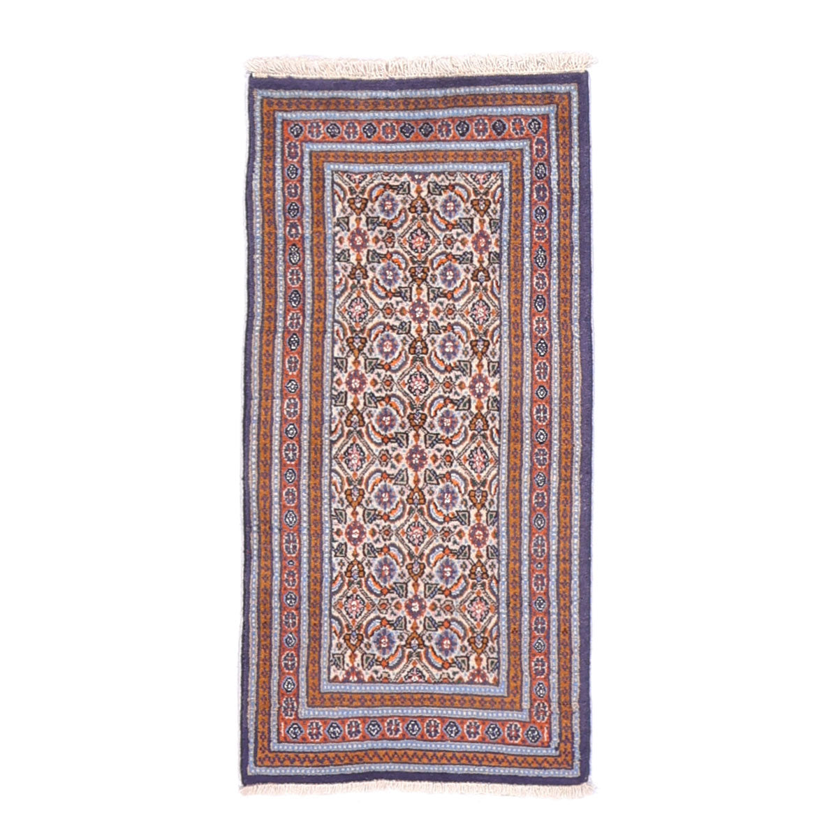 ペルシャ絨毯(イラン産)ムード・ビールジャンド 96×47cm(FS-70041)