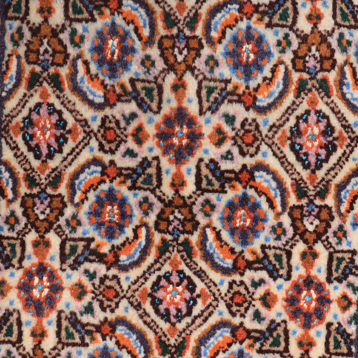 ペルシャ絨毯(イラン産)ムード・ビールジャンド 96×47cm(FS-70041)