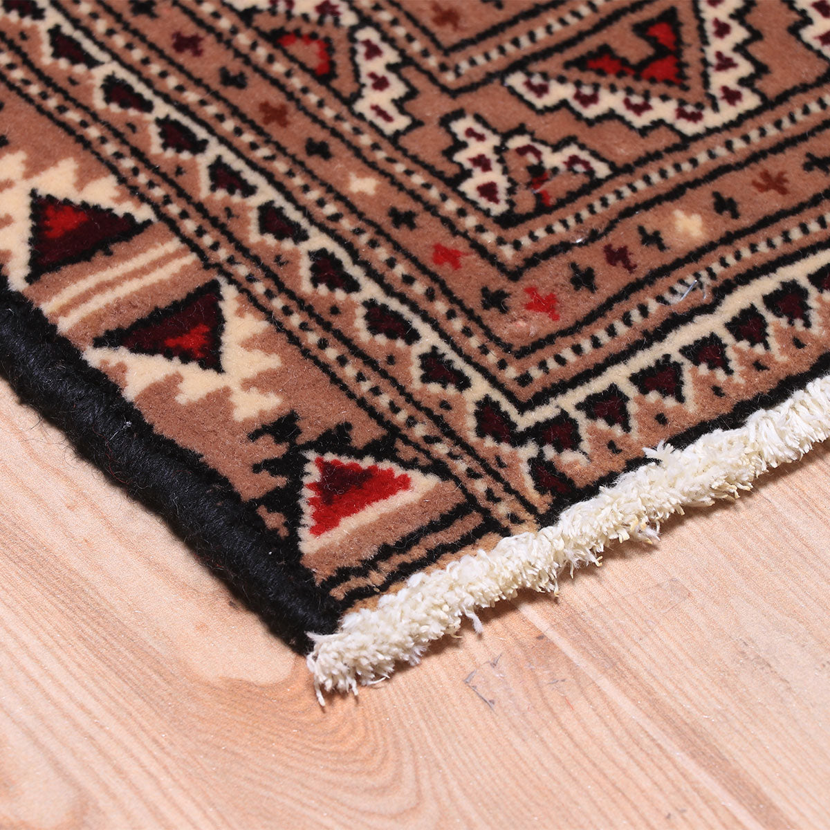 ペルシャ絨毯(イラン産)トルクメン 112×51cm(FS-70053)