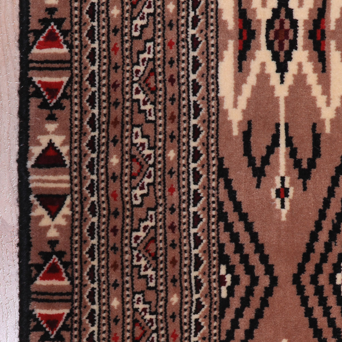 ペルシャ絨毯(イラン産)トルクメン 112×51cm(FS-70053)