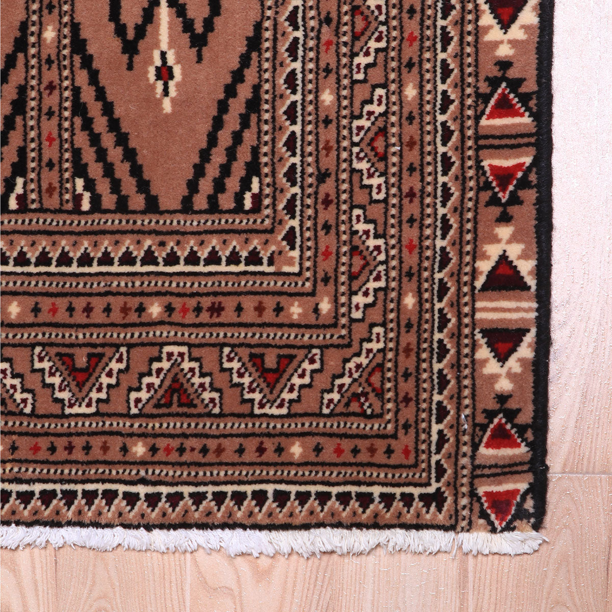 ペルシャ絨毯(イラン産)トルクメン 112×51cm(FS-70053)
