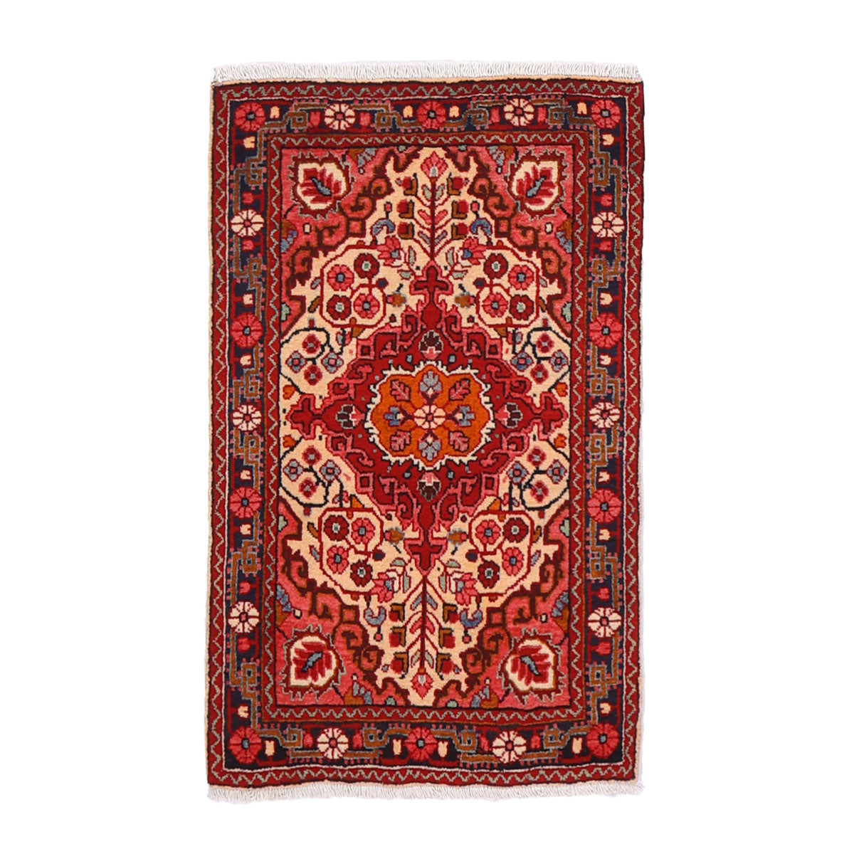 ペルシャ絨毯(イラン産)バクティアリ 105×65cm(FS-70063)