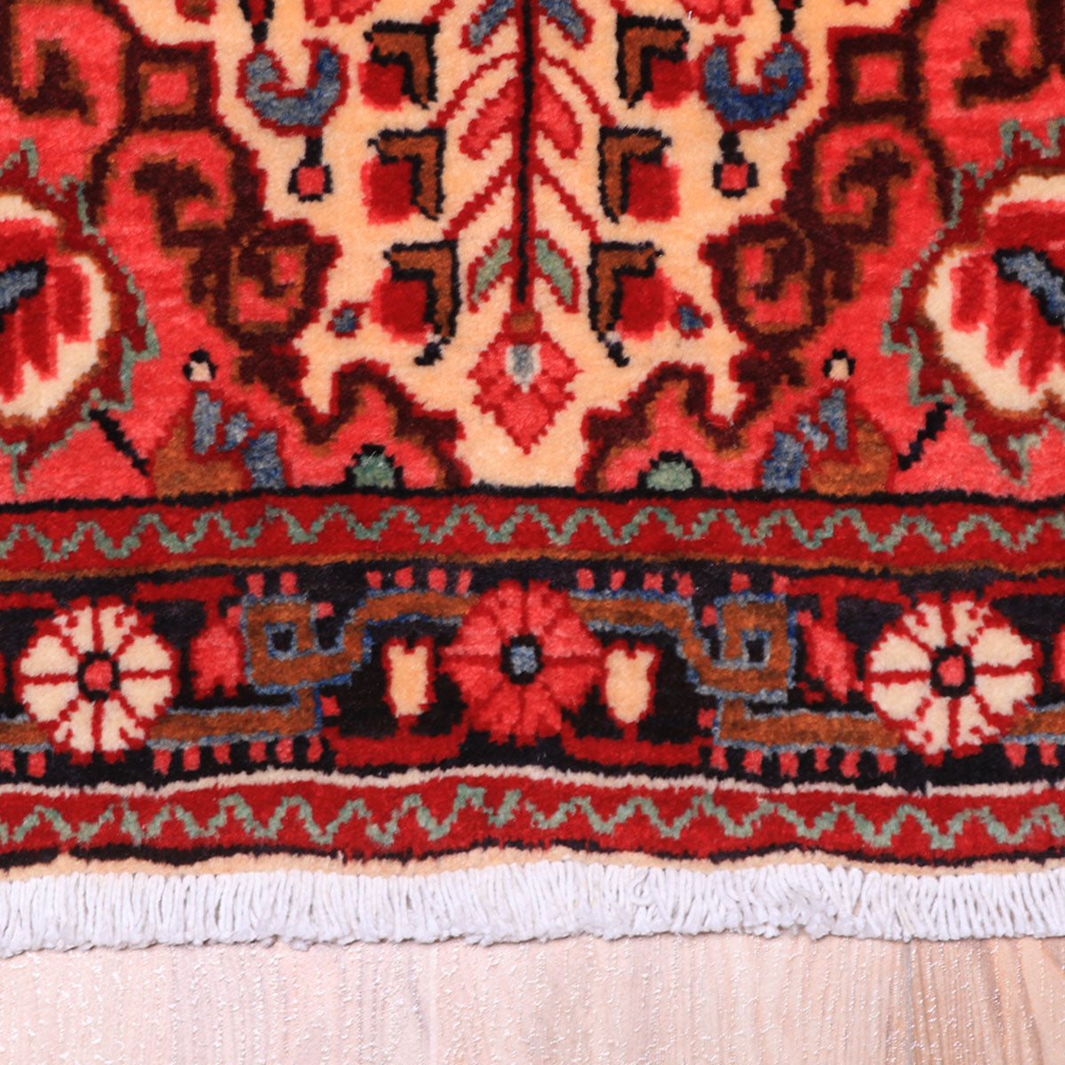 ペルシャ絨毯(イラン産)バクティアリ 105×65cm(FS-70063)