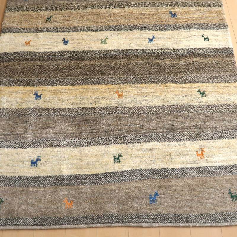 ギャッベ 203×151cm(BL-10369)