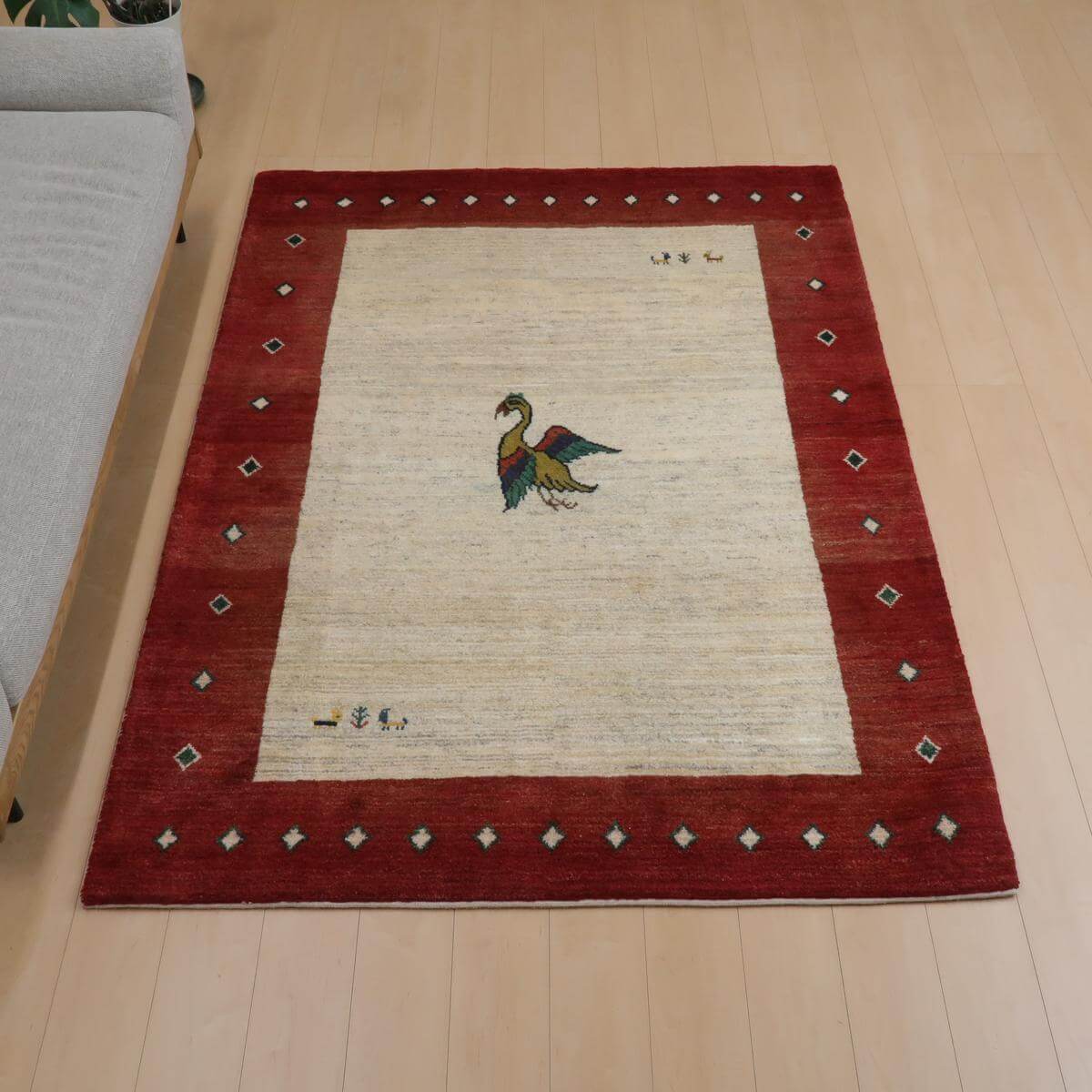 ギャッベ(ラティーフ) 208×152cm(BL-11346)