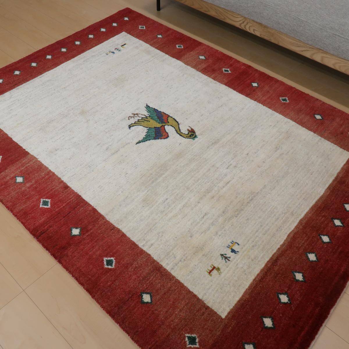 ギャッベ(ラティーフ) 208×152cm(BL-11346)