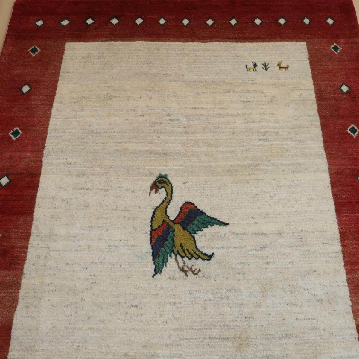 ギャッベ(ラティーフ) 208×152cm(BL-11346)