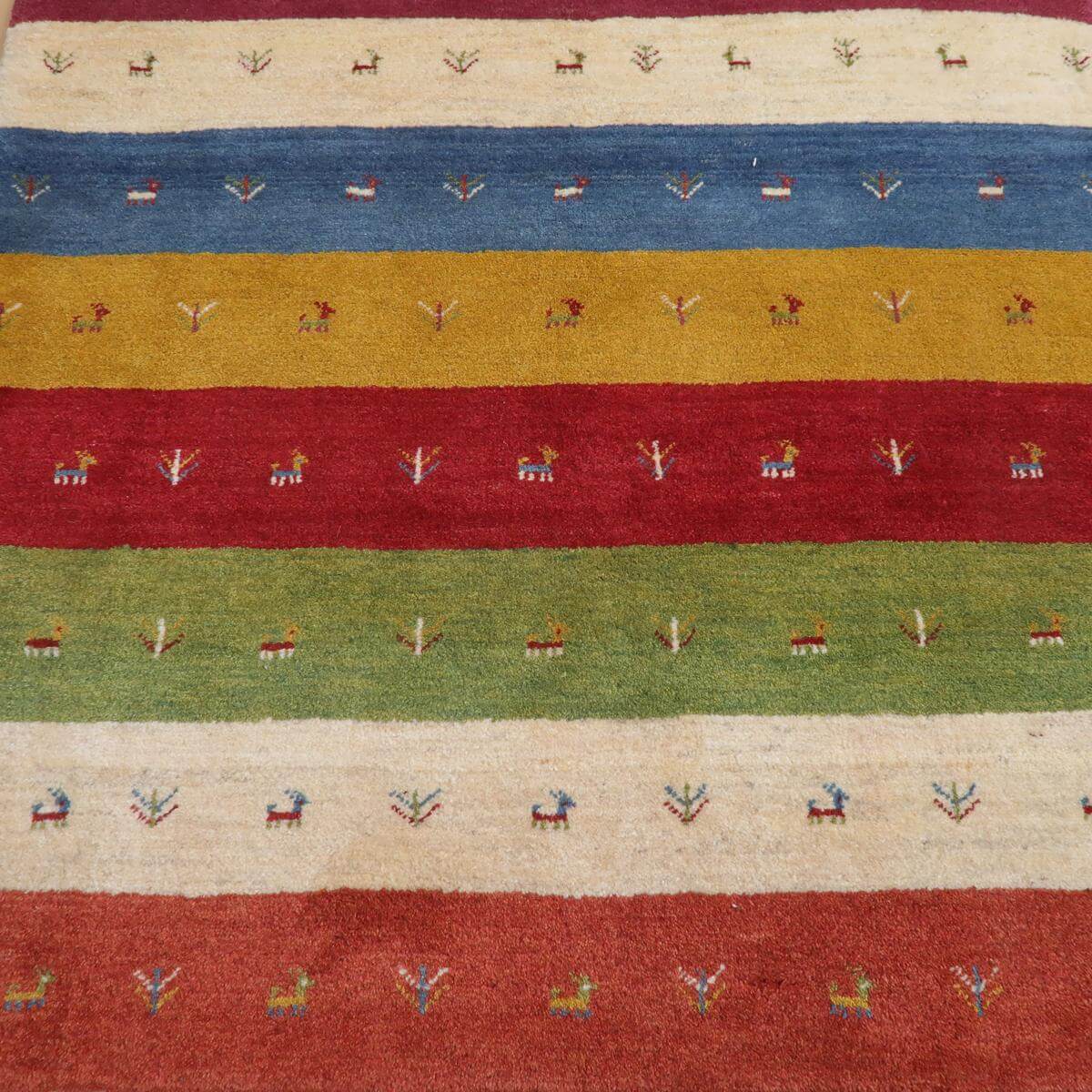 ギャッベ(ラティーフ) 195×153cm(BL-11359)