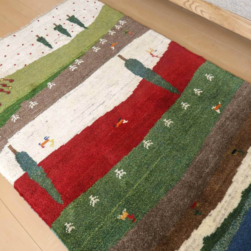 ギャッベ 150×99cm(BM-10261)