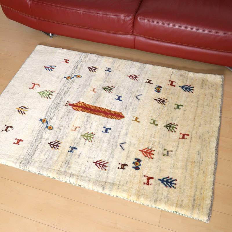 ギャッベ 147×102cm(BM-10450)