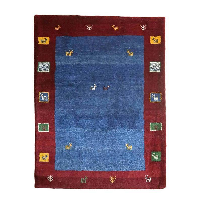 ギャッベ 140×104cm(BM-10474)