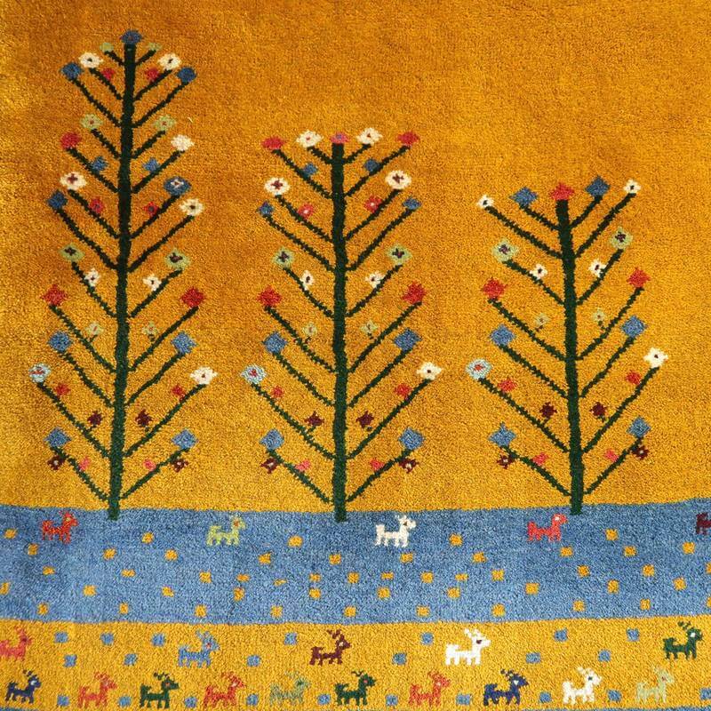 ギャッベ 152×104cm(BM-10485)