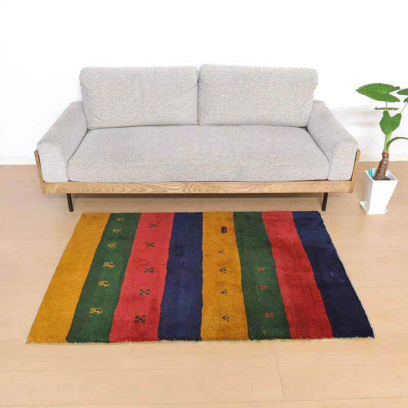 ギャッベ 151×104cm(BM-10720)