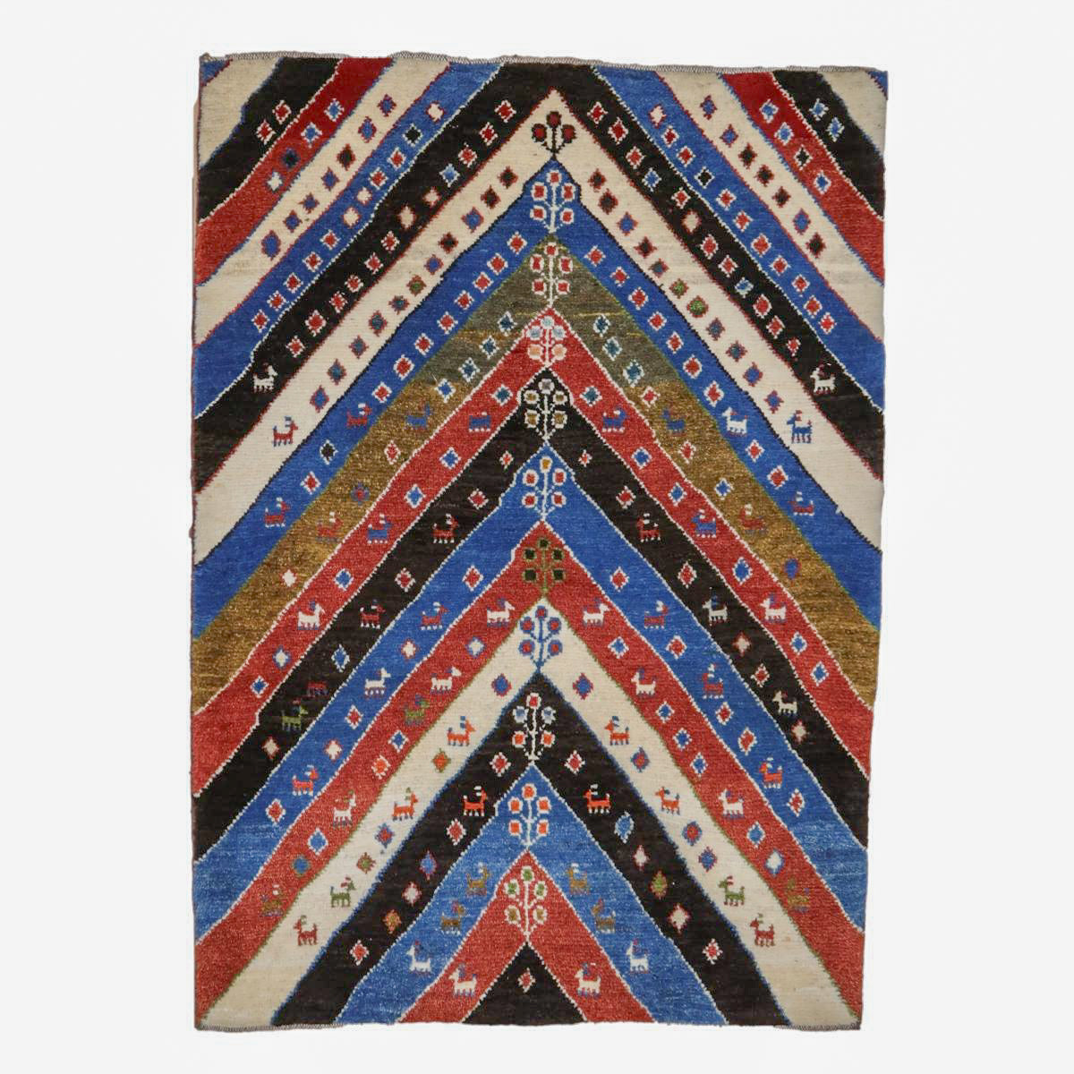 ギャッベ(ラティーフ) 145×103cm(BM-11664)