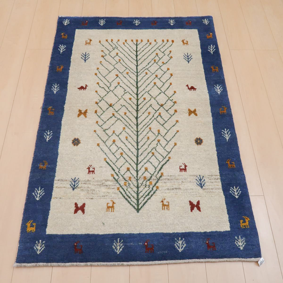 ギャッベ(ラティーフ) 148×99cm(BM-11665)