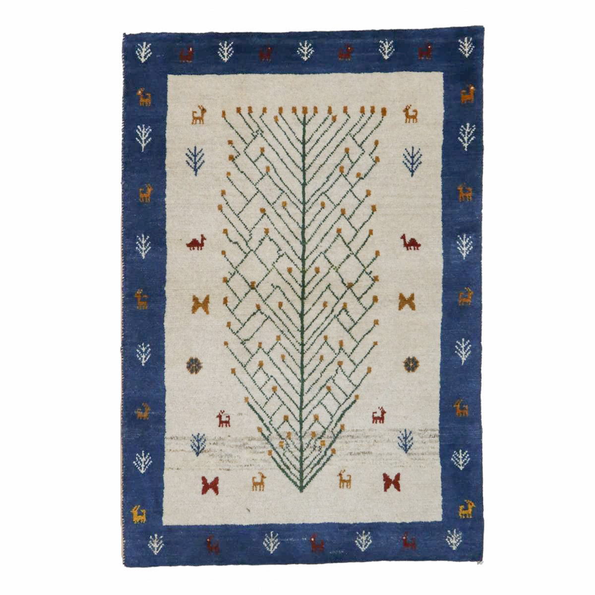 ギャッベ(ラティーフ) 148×99cm(BM-11665)