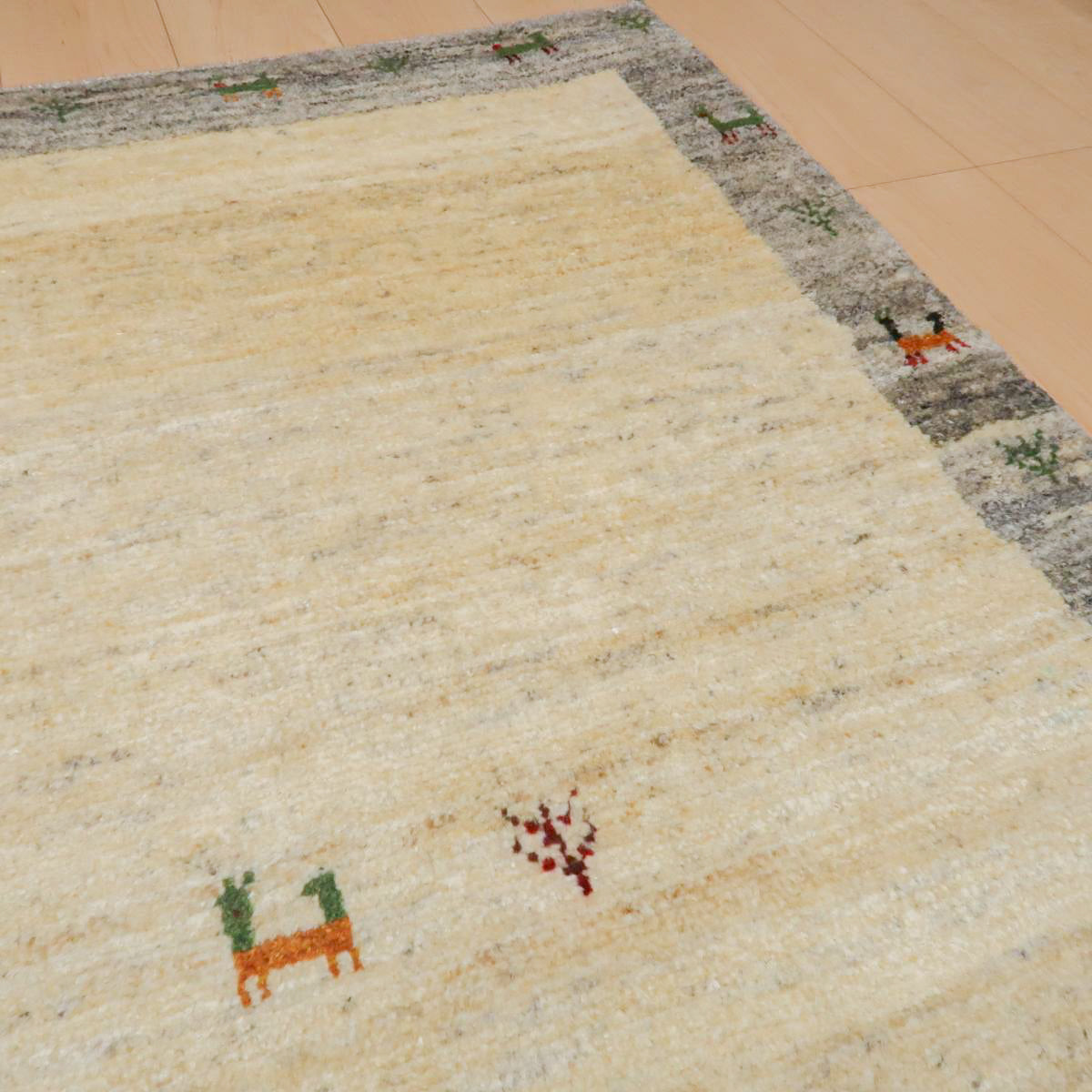 ギャッベ(ラティーフ) 153×95cm(BM-11666)