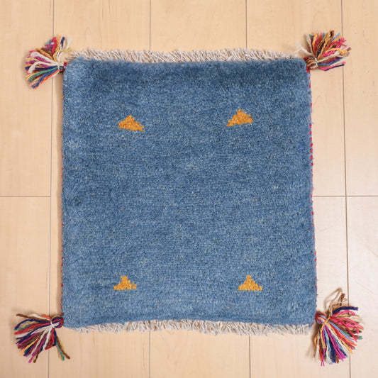 【2枚で46,000円】ギャッベ 40×38cm(BP-12189)