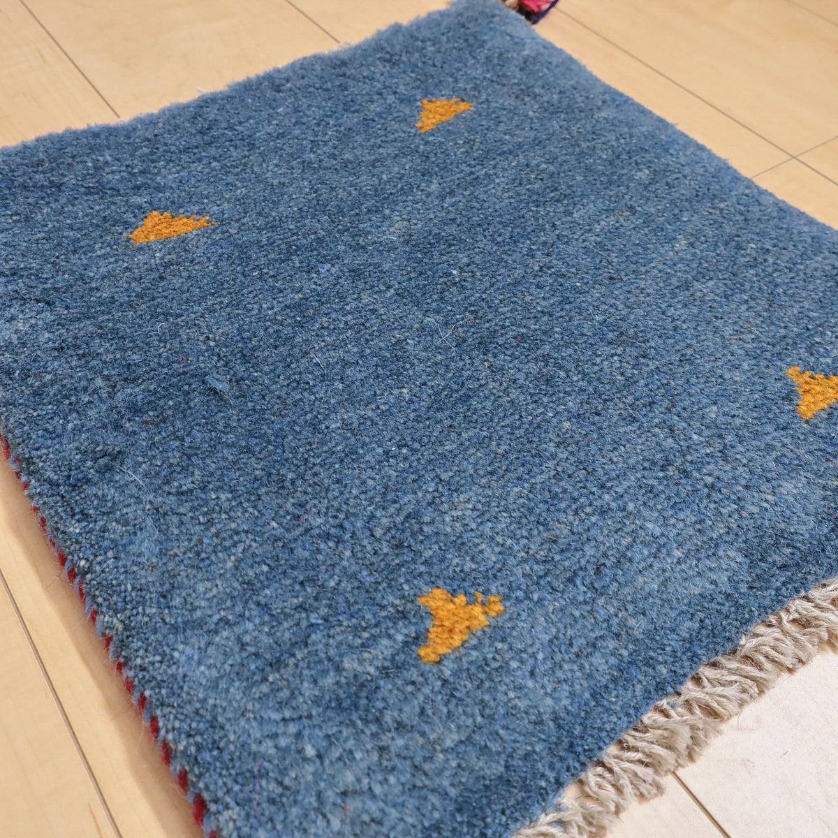 【2枚で46,000円】ギャッベ 40×38cm(BP-12189)