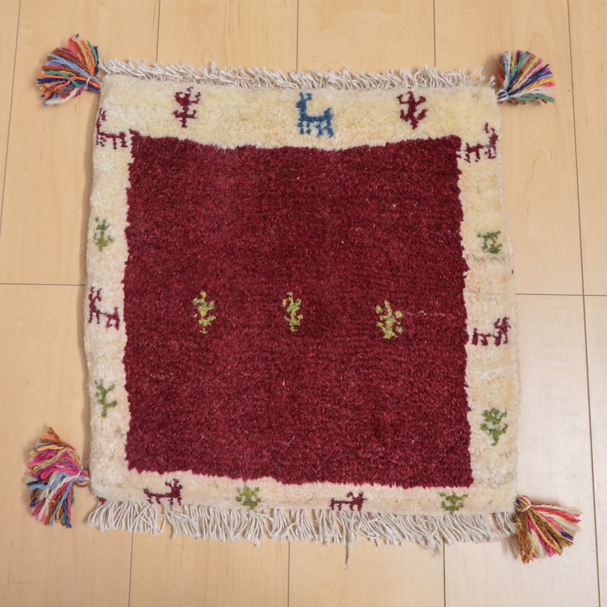 ギャッベ(ギャベ) 43×42cm(BP-12195)