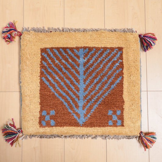 【2枚で46,000円】ギャッベ 38×43cm(BP-12205)