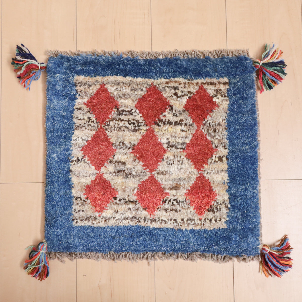 【2枚で46,000円】ギャッベ 38×42cm(BP-12212)