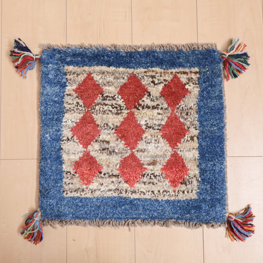 【2枚で46,000円】ギャッベ 38×42cm(BP-12212)