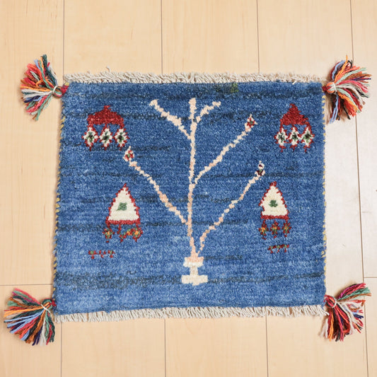 【2枚で46,000円】ギャッベ 35×41cm(BP-12328)