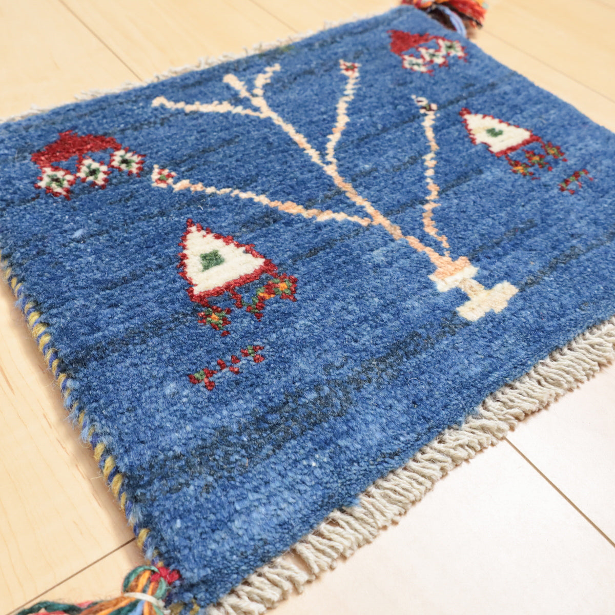【2枚で46,000円】ギャッベ 35×41cm(BP-12328)