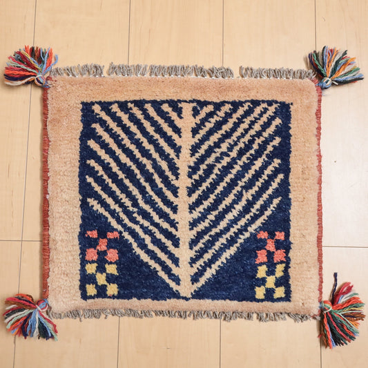 【2枚で46,000円】ギャッベ 36×44cm(BP-12339)