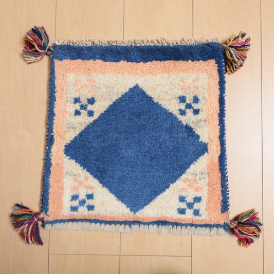 【2枚で46,000円】ギャッベ 39×40cm(BP-12379)