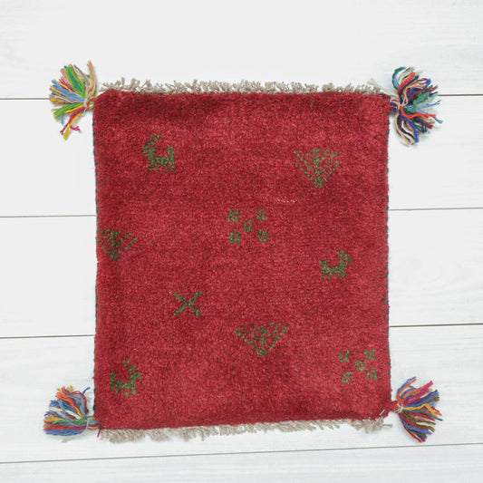 【2枚で46,000円】ギャッベ 42×38cm(BP-12509)
