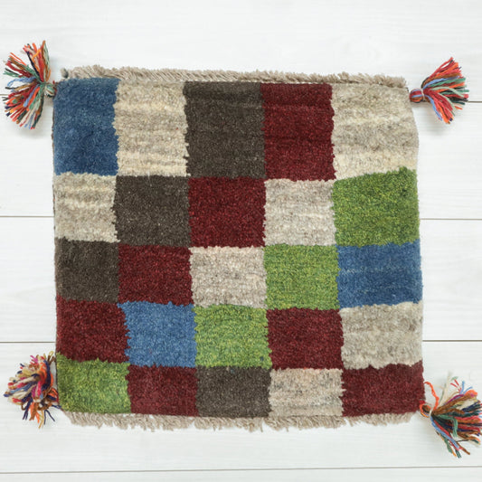 【2枚で46,000円】ギャッベ 39×44cm(BP-12539)