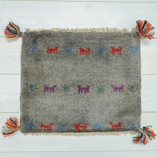【2枚で46,000円】ギャッベ 39×47cm(BP-12546)