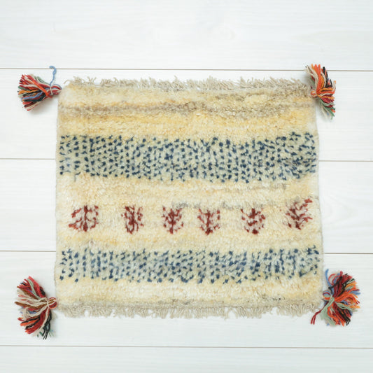 【2枚で46,000円】ギャッベ 36×43cm(BP-12572)
