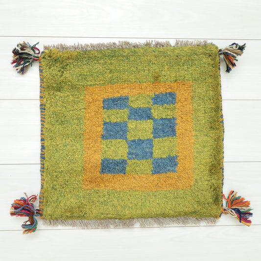 【2枚で46,000円】ギャッベ 40×43cm(BP-12627)