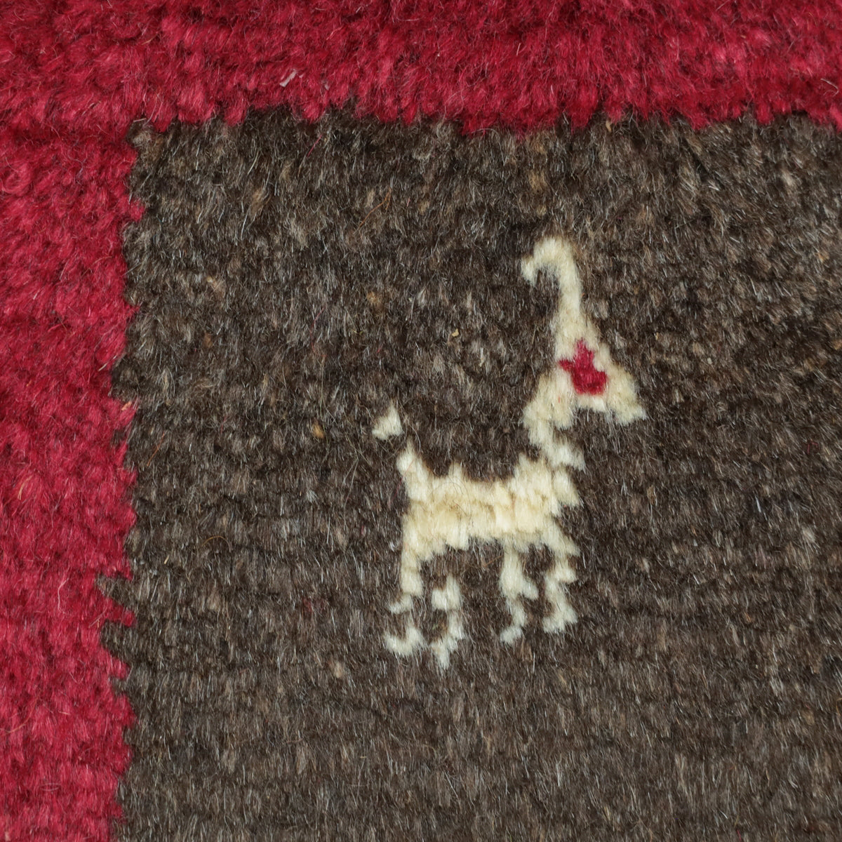 ギャッベ(ギャッベ) 40×45cm(BP-12631)