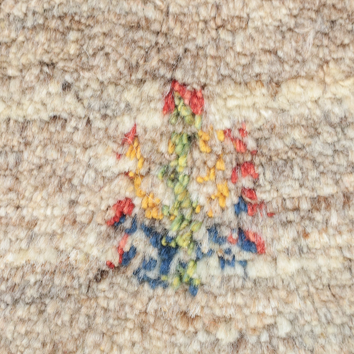 ギャッベ(ギャッベ) 40×43cm(BP-12632)