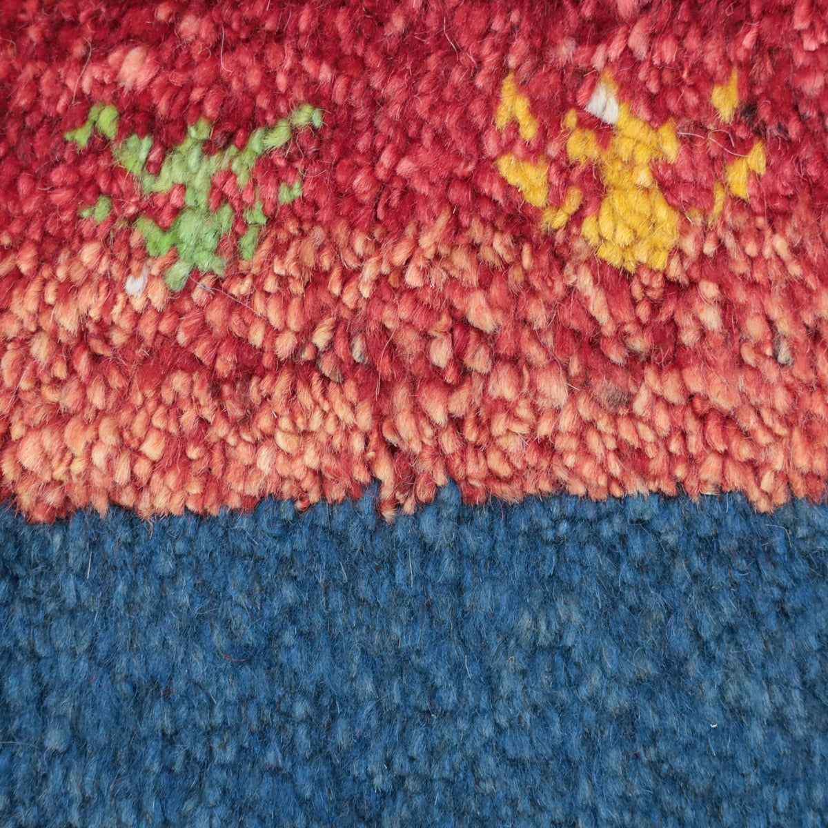 ギャッベ(ギャッベ) 38×40cm(BP-12637)