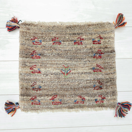【2枚で46,000円】ギャッベ 39×44cm(BP-12644)
