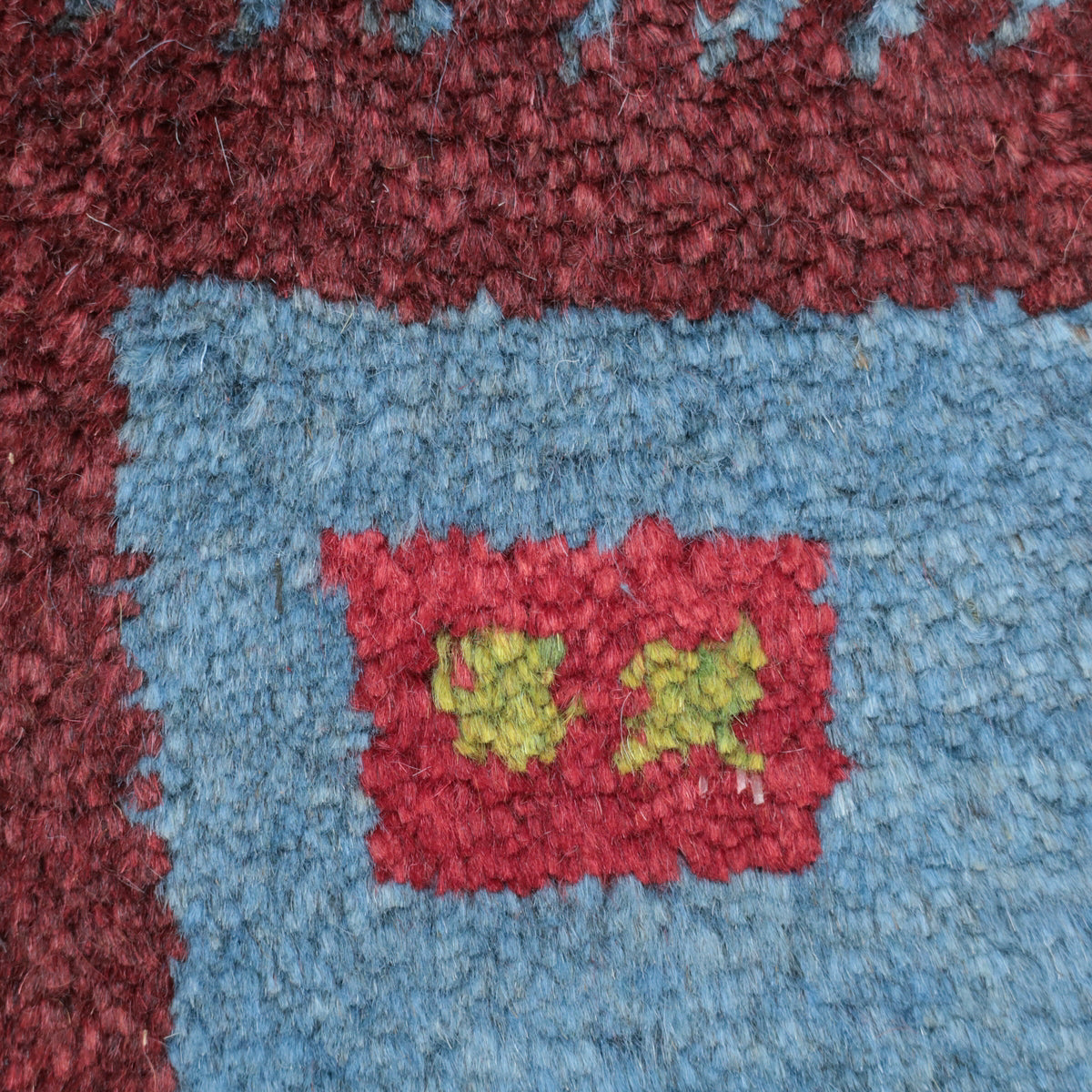 ギャッベ(ギャッベ) 38×41cm(BP-12647)