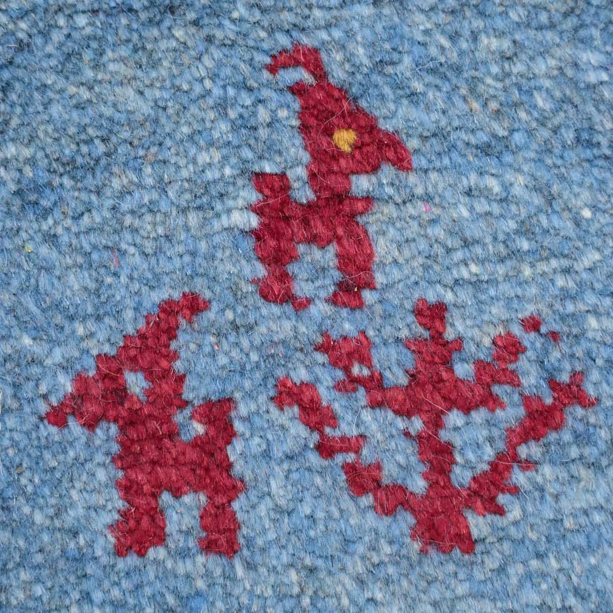 ギャッベ(ギャッベ) 40×42cm(BP-12658)