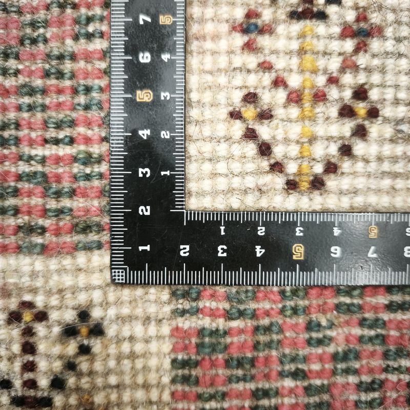 ギャッベ(ギャベ)ラティーフ 41×38cm(BP-12983)