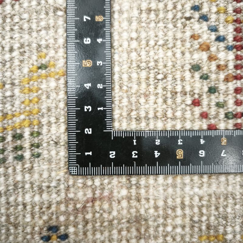 ギャッベ(ギャベ)ラティーフ 40×41cm(BP-12985)