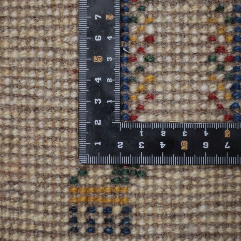 ギャッベ(ギャベ)ラティーフ 42×37cm(BP-12994)