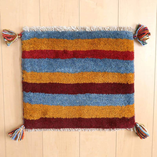 【2枚で46,000円】ギャッベ 39×45cm(BP-796)
