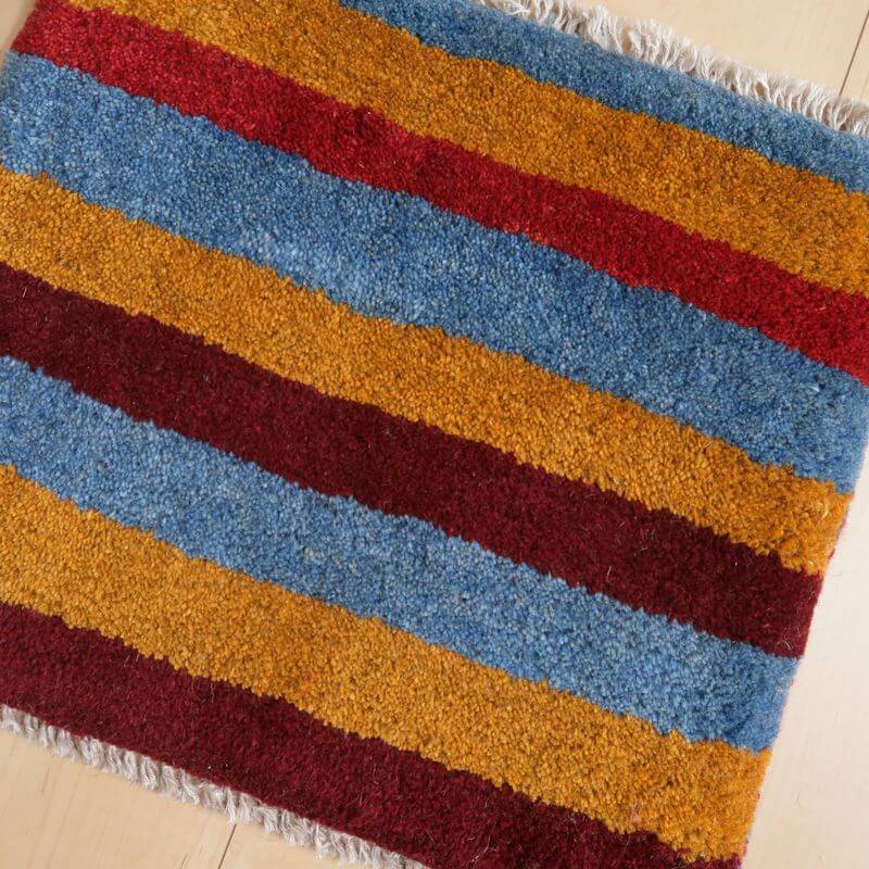 【2枚で46,000円】ギャッベ 39×45cm(BP-796)