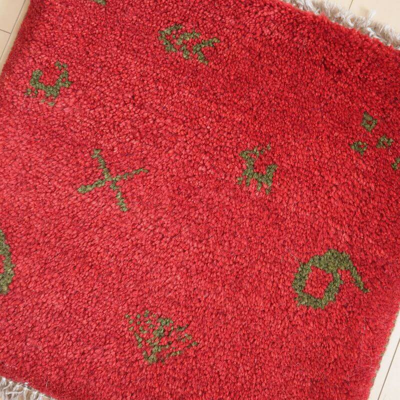 【2枚で46,000円】ギャッベ 44×44cm(BP-800)